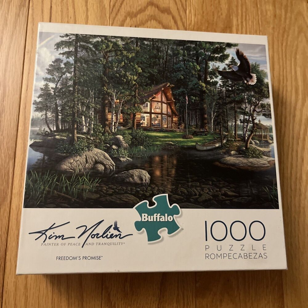 Kim Norlien Freedom's Promise 1000 piece puzzle Buffalo Games